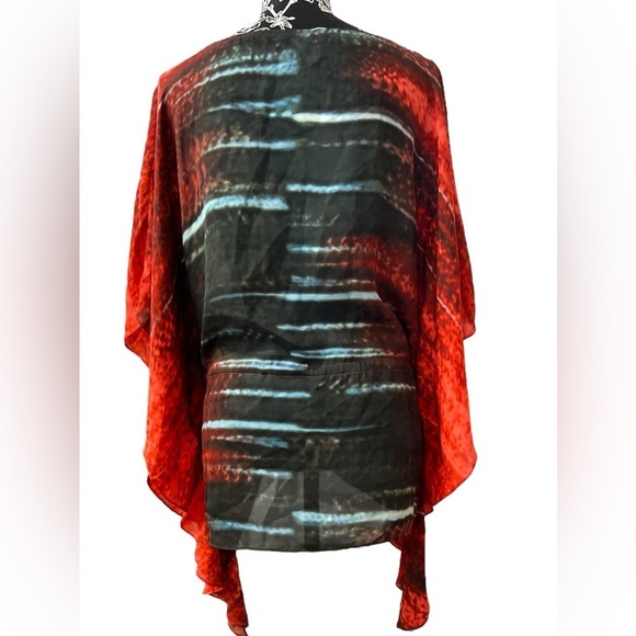 HAUTE HIPPIE tie-dye blouse - Picture 2 of 10